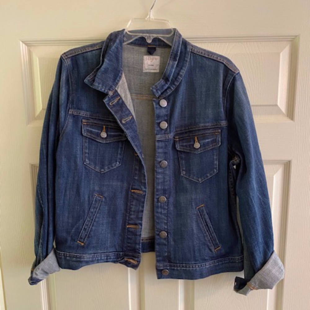 J. Crew Classic Blue Denim Jean Jacket